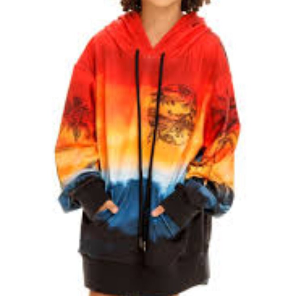 Agua Bendita Beach-Themed Hoodie